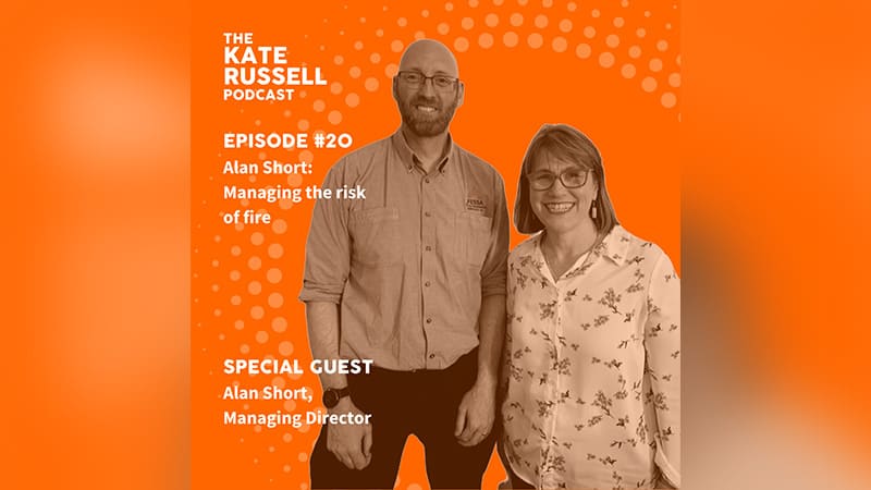 He’s on a podcast!